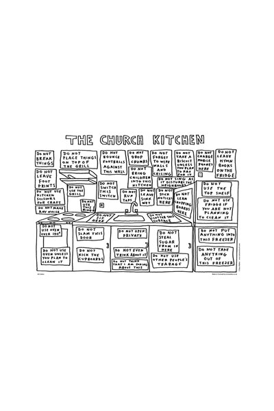 Dave Walker Tea Towel